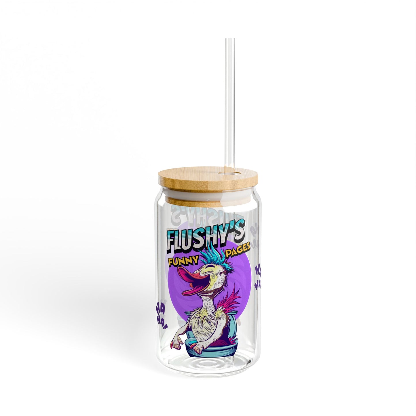 Funny Sipper Glass, 16oz – Quirky Drinkware for Parties, Unique Gift for Friends, Humor Collection, Funny Cup, Snack and Sip