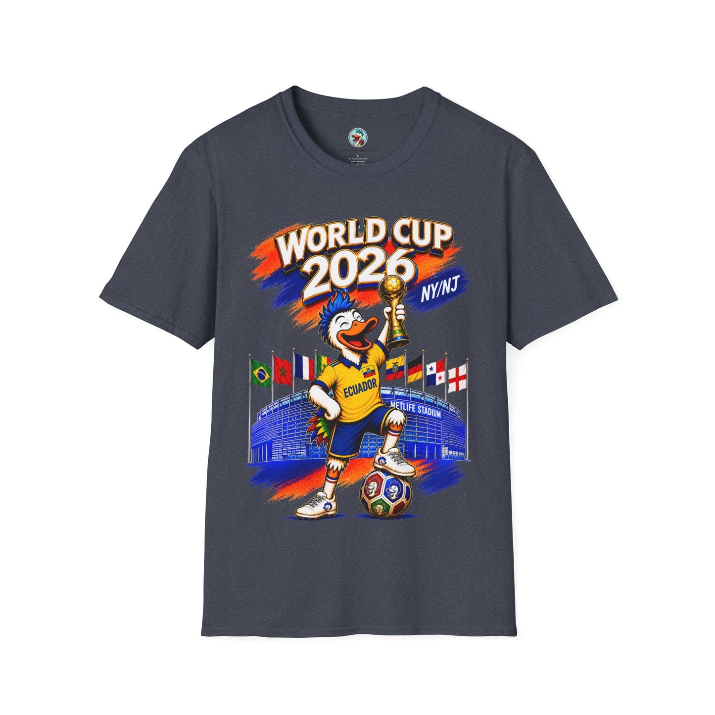 World Cup 2026 NY/NJ Flushy Soccer Ecuador Champ T-Shirt
