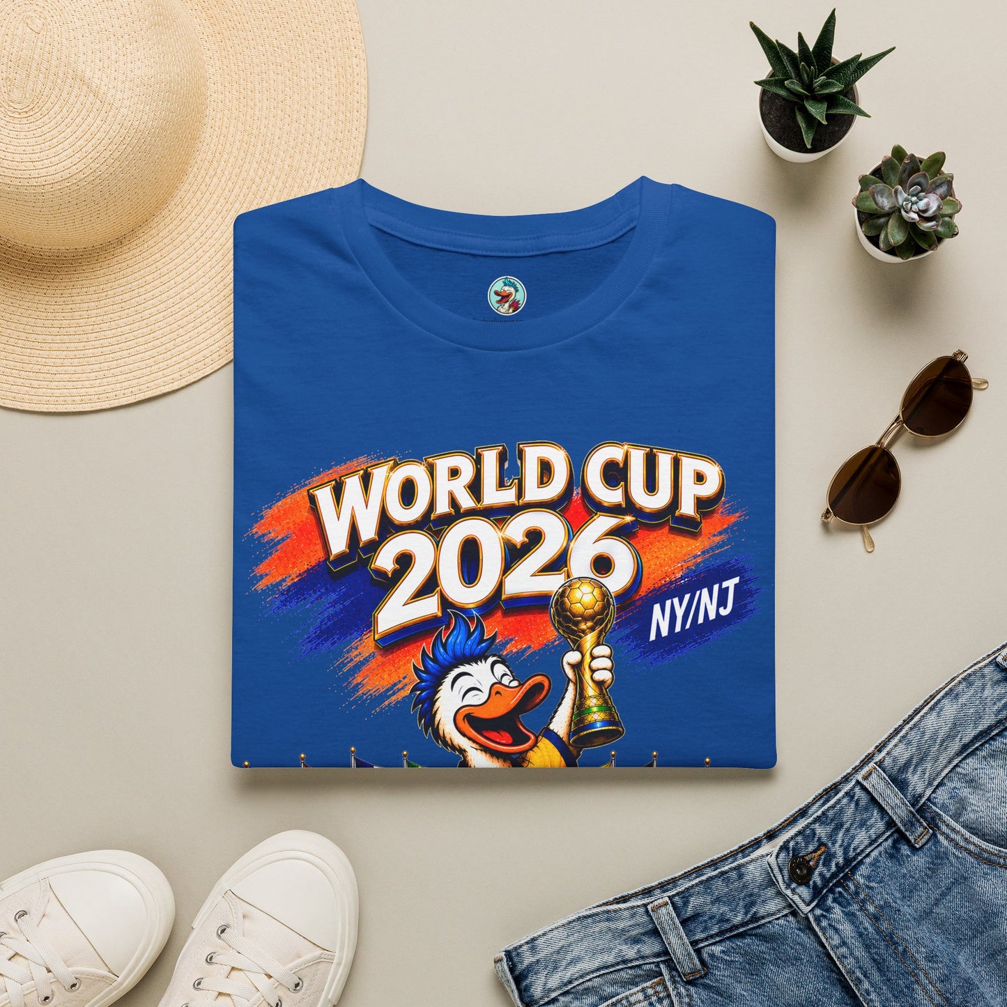 World Cup 2026 NY/NJ Flushy Soccer Ecuador Champ T-Shirt