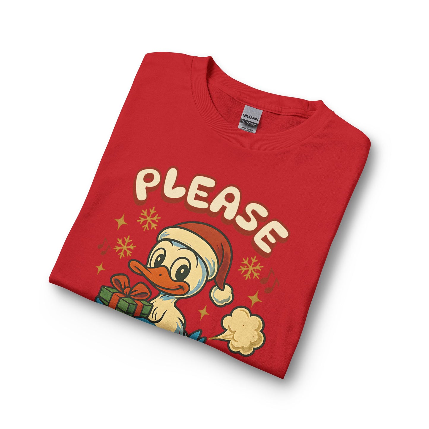 Please Be a Fart Duck Long Sleeve Tee