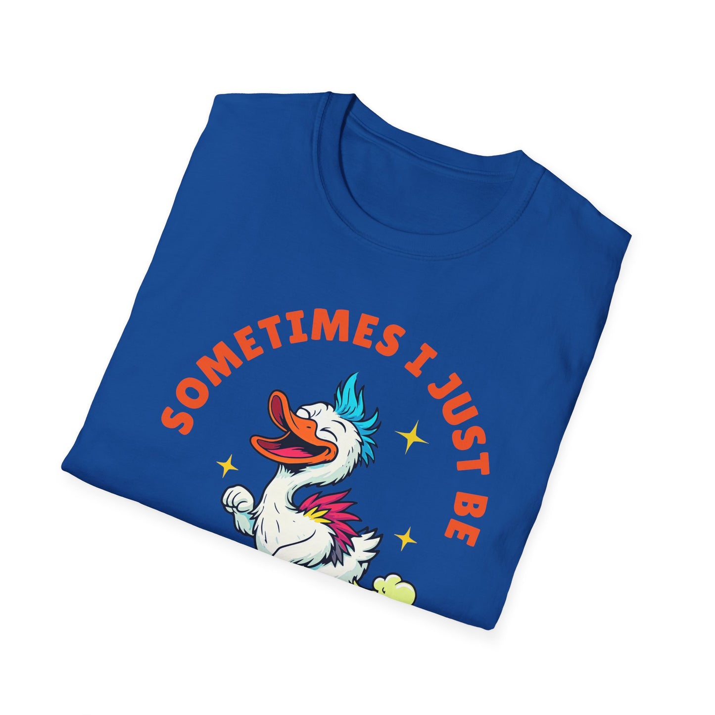 Funny Farting Duck T-Shirt — "Sometimes I Just Be Fartin'" Graphic Tee