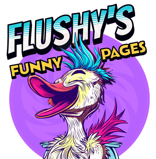 Flushys Funny Pages